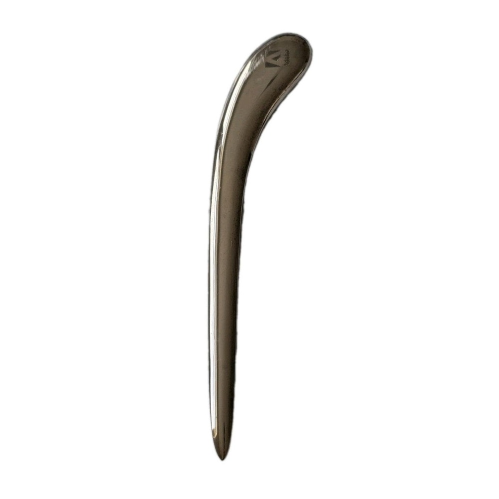 Vintage Adobe Systems Corporate Promo Silver Plated Teardrop Letter Opener 7.5"